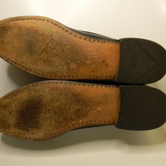 Allen Edmonds Woodstock Black\\Brown Loafer Dress Shoes Size 11.5AA Made in USA main image 10